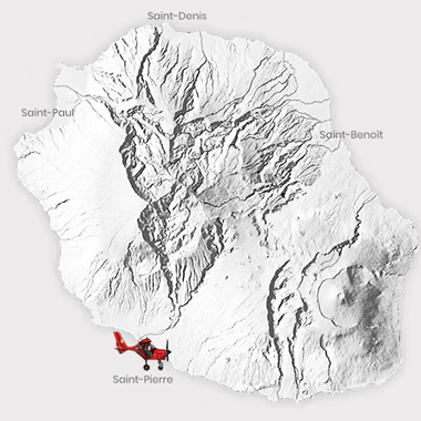 Vol d'initiation - Planetair 974